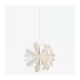 Markslöjd 705944 - Božićna dekoracija MARAVILLA 1xE14/25W/230V pr. 45 cm bijela