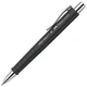 Olovka kemijska gumirana poly ball faber castell 241199 crna