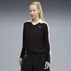 Womens Puma T7 Relaxed Long Sleeve Polo T-Shirt, Black T-Shirt, Size S T-Shirt, Clothing