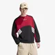 Mikina adidas Cutline Crewneck Sweatshirt Black/ Team Victory Red S