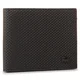 Velika moška denarnica Lacoste Sm Billfold & Id Slot NH2824CE Noir 000