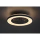 Rabalux Plafonjera sa ventilatorom Dalfon2, 48W, 48,5cm, 3000-6000K, Crna
