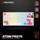 Tastatura mehanicka Gaming Fantech MK917 RGB Atom PRO79 Wireless bela (blue switch)