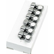 Fender Locking Stratocaster/Telecaster Tuning Machines Polished Chrome LH 6 Pack