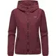 Ragwear Funkcionalna jakna Dizzie bordo