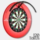 MISSION | Torus 120 | potovalna LED osvetlitev | Black