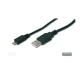 Kabel micro USB 2.0, A-B 20 cm