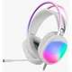 MARVO HG8959 TRANSPARENT Gejmerske slušalice, Bele