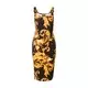 Versace Jeans Couture Poletna obleka  limona / oranžna / črna