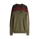 The Set Pulover rjava/kaki/bordo