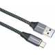 USB-C z USB 3.0 A (USB 3.1 generacije 1, 3A, 5Gbit/s) 1m pletenica