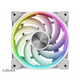 Akasa ventilator - 12 cm - SOHO AR argb bela