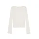 Cropp - Bela bluza - white