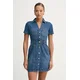 Morgan Jeans obleka 241-ROGLA Modra Regular Fit