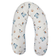 EKO Blazina za dojenje Velvet Giraffe blue 180 cm