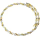 Ogrlica TW - 38799 - Srebrna / Zlata / 49cm KP38799