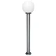 M932 Max.60W saten hrom IP44 E27 baštenska lampa stubna Mitea Lighting