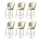 Hanah Home Set barskih stolica Alte, 6 komada, Krem