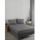 Lessentiel Maison Komplet posteljine Road Potlu, 100x220 cm, Crni