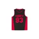 AND1 Majica 93 Airtex Weste krvavo rdeča/črna