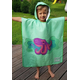 Borntoswim octopus poncho junior green s