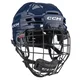 Hokejska čelada CCM Tacks 720 Combo Navy Senior L