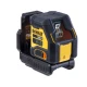 DeWalt križni laserski merilnik z zelenim žarkom DCLE34021N