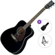Yamaha F 370 Standard SET Black Akustična kitara