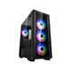 DEEPCOOL Matrexx 55 Midi Tower Kućište, E-ATX/ATX/mATX/mITX, Kaljeno staklo, Crno