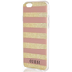 Guess iPhone 6/6S pink hardcase Ethnic Chic Stripes 3D (GUHCP6STGPI)