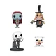 Funko Pop! The Nightmare Before Christmas - komplet 4 vinilnih figuric: Sally, Mayor, Jack Skellington in Zero (95659)
