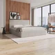 Bessagi Home Oblazinjena Postelja Yara, 180x200, Svetlo Siva