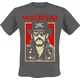 Motörhead Lemmy RJ Charcoal Grey XL Majica