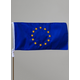 Svilena zastavica EU 40×20 cm