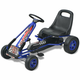 Gokart na Pedale z Nastavljivim Sedežem Modre Barve