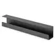 Cable management tray, under desk black