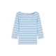 TOMMY HILFIGER Majica Cody modra / svetlo modra / rdeča / bela