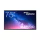 OPTOMA 5753RK 75inch 400cd/m2 UHD Interactive 4K Multi-Touch-Display Android 13 Integrated Google Play Store