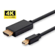 4K Mini Displayport na HDMI kabel 1m