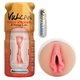 Vulcan Stroker - realistična vagina z grelnim lubrikantom (naravno)