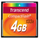 TRANSCEND spominska kartica CF MLC 4GB (TS4GCF133)