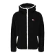 Tommy Jeans Jopa iz flisa  črna / bela