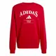 Moški pulover adidas Heritage Graphic Crew Power Red XL