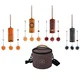 MEINL Sonic Energy Cosmic Bamboo zvončki Set - 4 kom - Meinl