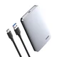 Ugreen 2.5 SATA ohišje za disk srebrn + USB-C-USB-A kabel - box