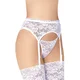 Gardj Europe Pas za nogavice 3305 – bel S/M