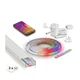 Komplet 1x LED RGBW trak WHITE AND COLOR LED/20W/230V 2 m + 2x vgradni profil 1 m