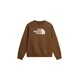 THE NORTH FACE Majica ESSENTIAL rjava/bela
