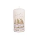 eoshop Sveča ŠKRATKI VALJ Božič d7x14cm
