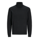 JACK & JONES Pulover JJEBASIC črna